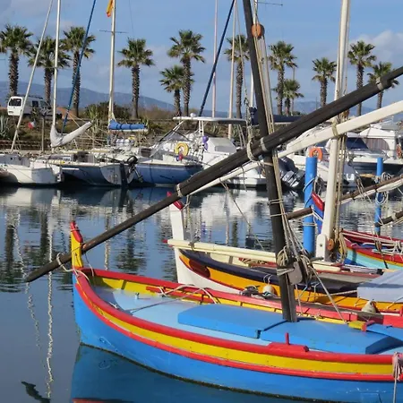 Vue Port Et Mer-4ppii26 * Le Barcares